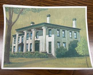 Kinsman House - Warren Ohio Print