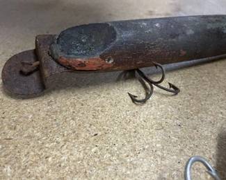 antique fishing gear
