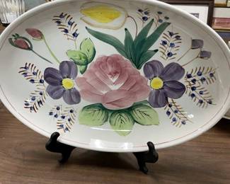 hand painted dish