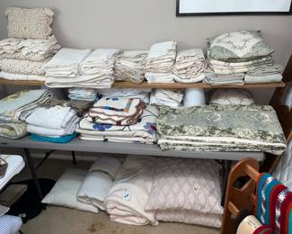 Great towels, linens, pillows