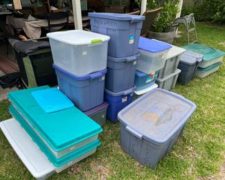 storage tubs