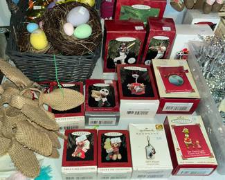 Hallmark Christmas ornaments in box!
