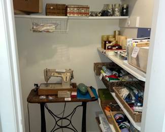 Closet FULL of sewing!
