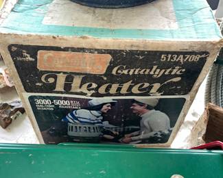 Coleman catalytic heater