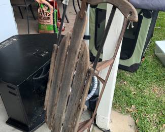 Vintage kid's sled (In Southy Texas???)