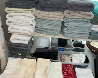 Bath towels & table napkins
