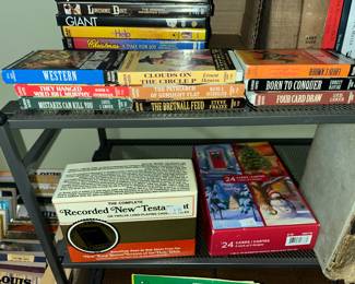 Several audio books on tape
