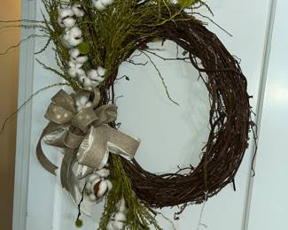 one of several wreaths for different seasons!