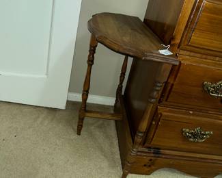 We have a pair of these half-tables
