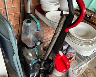 Dirt Devil vacuum & Hoover Elite Power Scrub cleaner