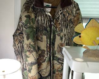 Camo insulated coveralls