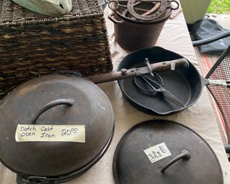 Cast iron cookware - dutch oven, skillet, more!