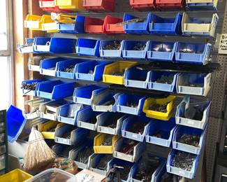 Great parts bin system!