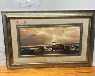AAA Attic Art AAA5069 Framed Print Sea Shore Local Pickup