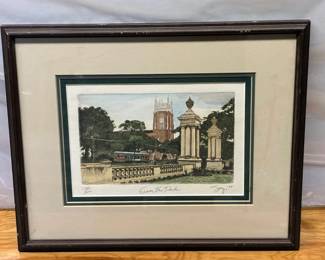 Attic Art AAA5018 Signed and numbered Print 1988 $35 By Appointment AAA Vintage and Art 9017 Airline HWY New Orleans, LA 70118