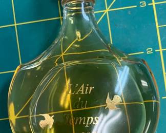 Vintage Nina Ricci L'Air du Temps EDT Perfume Bottle 80% Full AAA2210