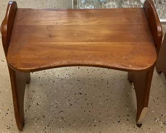 1940's Cushman Colonial Vanity Bench by Heywood Wakefield AAA1155 $200 By Appointment AAA Vintage and Art 9017 Airline HWY New Orleans, LA 70118