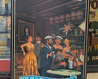 LG5207 ind coope the old english tavern Bar Sign $20 Appointment AAA Vintage and Art 9017 Airline HWY New Orleans, LA 70118