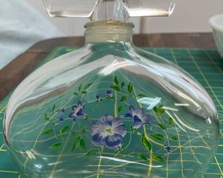 Vintage Flora Danica Royal Copenhagen 8 oz Perfume Bottle EMPTY AAA2212
