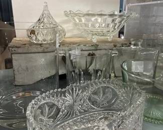 Box Lot LA5001 Crystal and Glass $20 By Appointment AAA Vintage and Art 9017 Airline HWY New Orleans, LA 70118