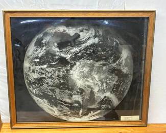 AAA5046 1976 XL Photograph of the Earth Local Pickup By Appointment AAA Vintage and Art 9017 Airline HWY New Orleans, LA 70118