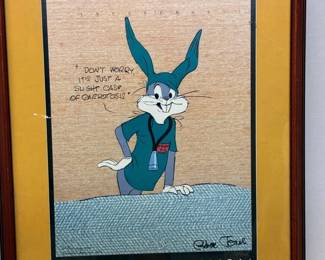 AAA5043 Signed and Numbered Chuck Jones Bugs Bunny Children Local Pickup By Appointment AAA Vintage and Art 9017 Airline HWY New Orleans, LA 70118