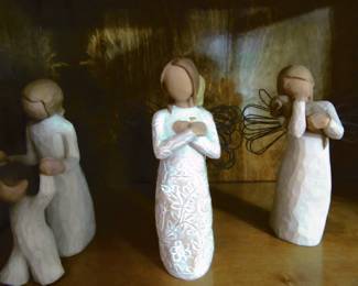 Willowtree figurines, sold separate.