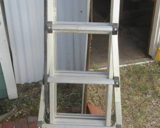 10 foot folding ladder (located in garage)