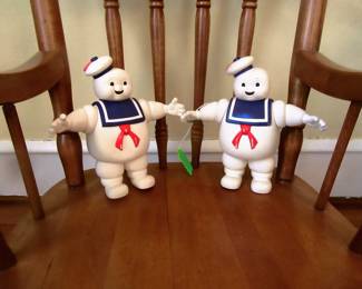 Two Marshmallow men, sold separate.