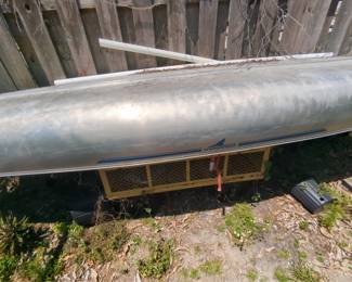 17 ft aluminum Grumman canoe