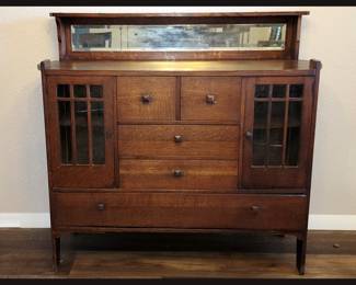 Mission Oak Sideboard
