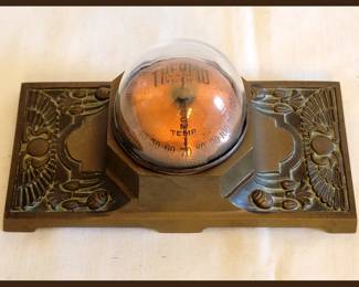 Antique Thermo Thermometer with Dome