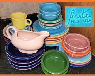 Selection of Fiesta Ware