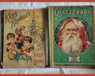 There is a Large Selection of Antique Children's Books and Many Other Good Books