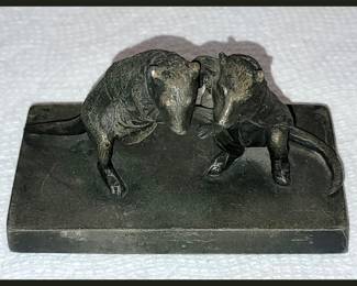 Lovely Little Cast Iron Sculpture