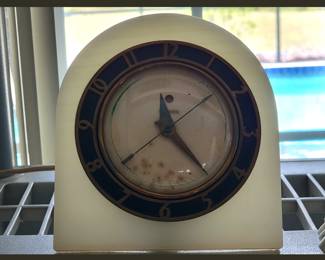 Vintage Marble Electric Clock