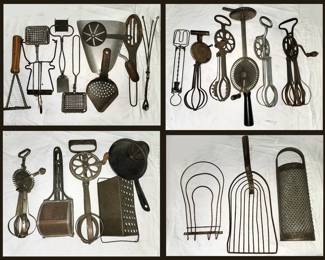 A Large Antique Utensil Collection; There are More