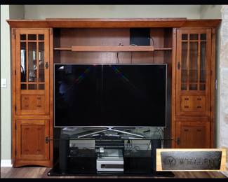Very Nice Whalen Entertainment Unit 65 Inch TV