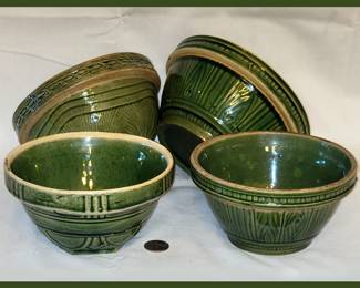 Small Antique Mixing Bowls
