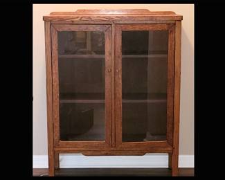 Very Attractive Antique Display Cabinet