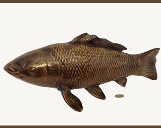 Beautiful Large Bronze Fish