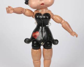 1930s Composition Betty Boop Doll, Articulated