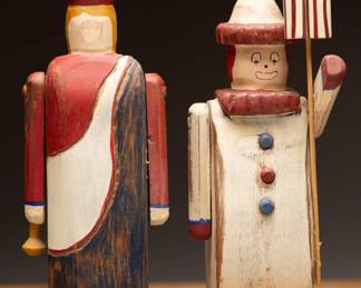 Vintage Wolf Creek Circus Handcrafted Wooden Toys