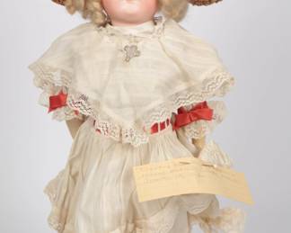 Antique German Armand Marseille Porcelain Doll