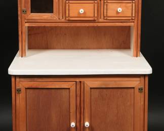 Vintage Children’s Playroom Hutch