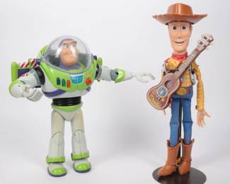 Toy Story Talking Woody and Buzz Lightyear