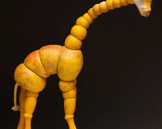 Rare Twistum Toys Wooden Giraffe