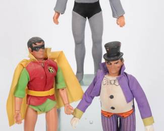Vintage 1970s Batman Action Figures