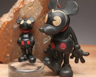 Seiberling Latex Mickey Mouse Figures (2)