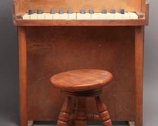 Schoenhut Toy Piano with Stool